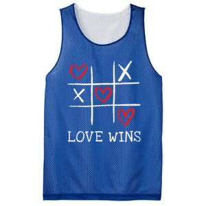 Fun Love Wins Love Always Wins Valentines Day Gift Mesh Reversible Basketball Jersey Tank