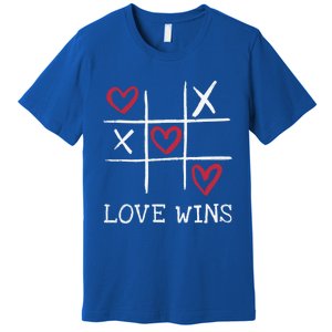 Fun Love Wins Love Always Wins Valentines Day Gift Premium T-Shirt