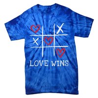 Fun Love Wins Love Always Wins Valentines Day Gift Tie-Dye T-Shirt