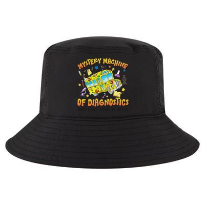 Funny Lab Week 2025 Retro Mystery Machine Of Diagnostics Cool Comfort Performance Bucket Hat