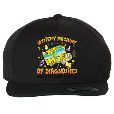 Funny Lab Week 2025 Retro Mystery Machine Of Diagnostics Wool Snapback Cap