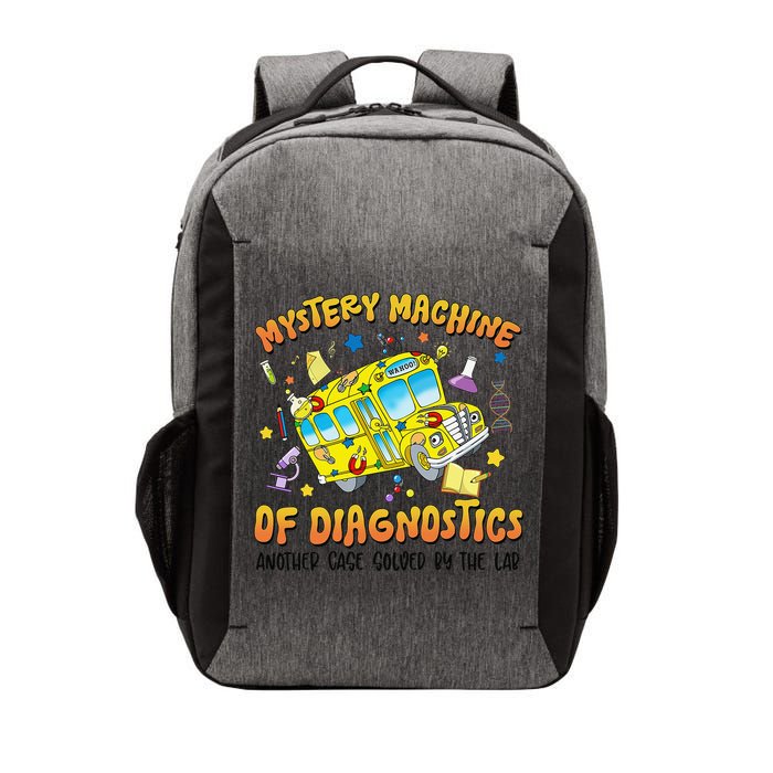 Funny Lab Week 2025 Retro Mystery Machine Of Diagnostics Vector Backpack