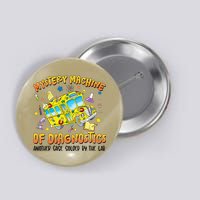 Funny Lab Week 2025 Retro Mystery Machine Of Diagnostics Button