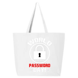 Funny Lock World Password Day! Password Day Funny Gift 25L Jumbo Tote