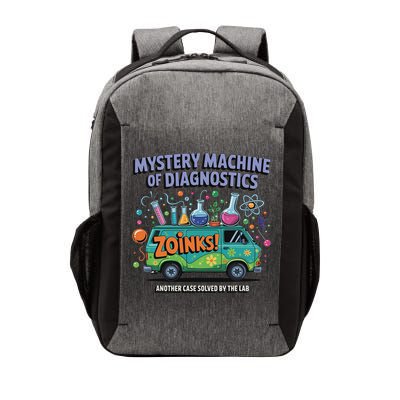 Funny Lab Week 2025 Retro Mystery Machine Of Diagnostics Vector Backpack