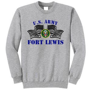 Fort Lewis Washington Ft Lewis Washington U.S A.R.M.Y Base Tall Sweatshirt