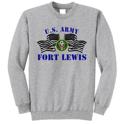 Fort Lewis Washington Ft Lewis Washington U.S A.R.M.Y Base Tall Sweatshirt