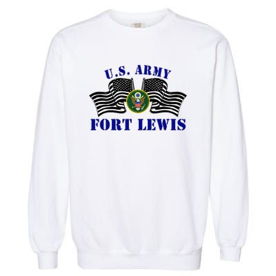 Fort Lewis Washington Ft Lewis Washington U.S A.R.M.Y Base Garment-Dyed Sweatshirt