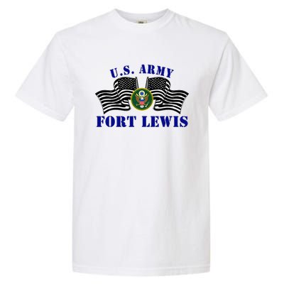 Fort Lewis Washington Ft Lewis Washington U.S A.R.M.Y Base Garment-Dyed Heavyweight T-Shirt