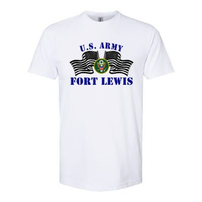 Fort Lewis Washington Ft Lewis Washington U.S A.R.M.Y Base Softstyle CVC T-Shirt