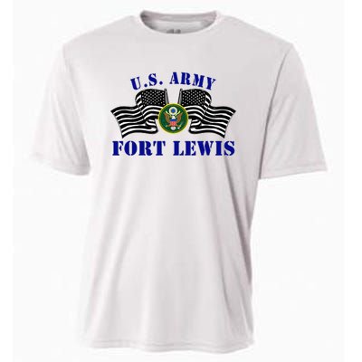 Fort Lewis Washington Ft Lewis Washington U.S A.R.M.Y Base Cooling Performance Crew T-Shirt