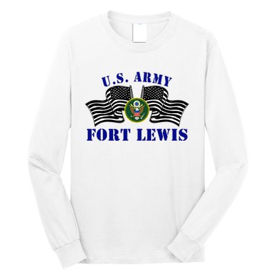 Fort Lewis Washington Ft Lewis Washington U.S A.R.M.Y Base Long Sleeve Shirt