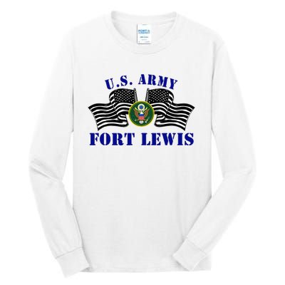 Fort Lewis Washington Ft Lewis Washington U.S A.R.M.Y Base Tall Long Sleeve T-Shirt