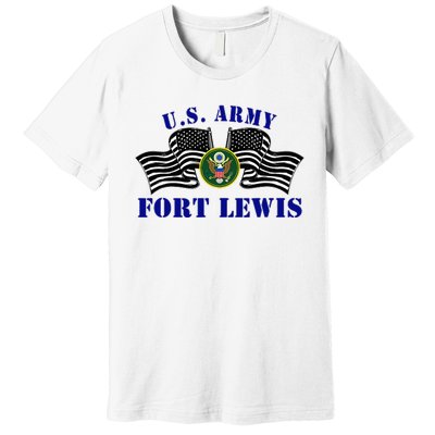 Fort Lewis Washington Ft Lewis Washington U.S A.R.M.Y Base Premium T-Shirt