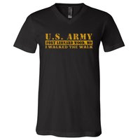 Fort Leonard Wood Missouri Basic Training Vintage V-Neck T-Shirt