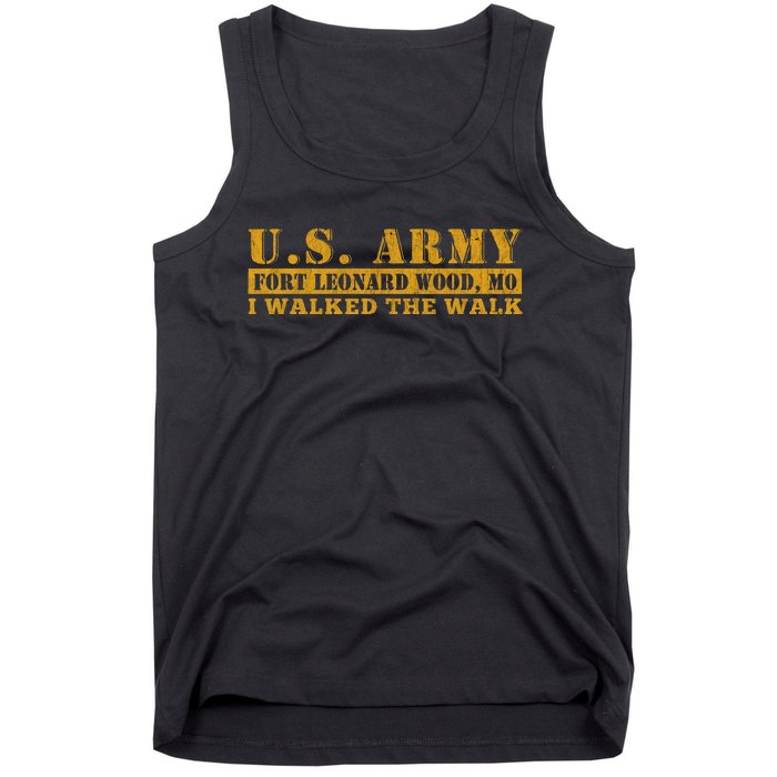 Fort Leonard Wood Missouri Basic Training Vintage Tank Top