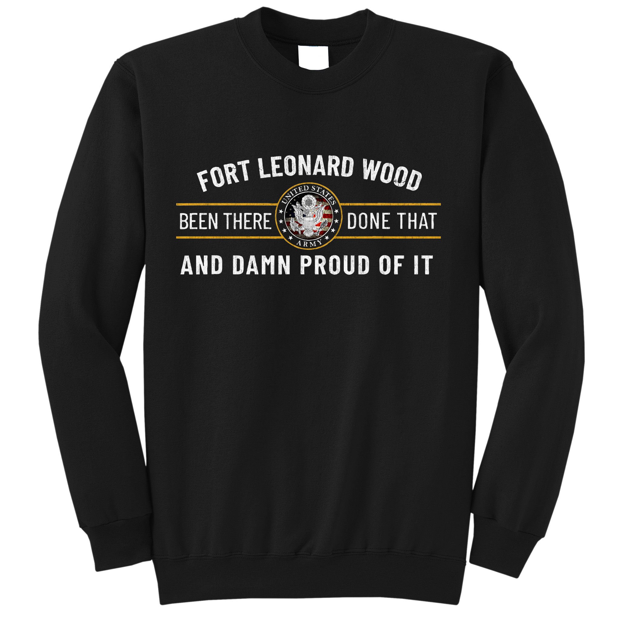 Fort Leonard Wood Missouri Basic Training Alumni Vintage Sweatshirt