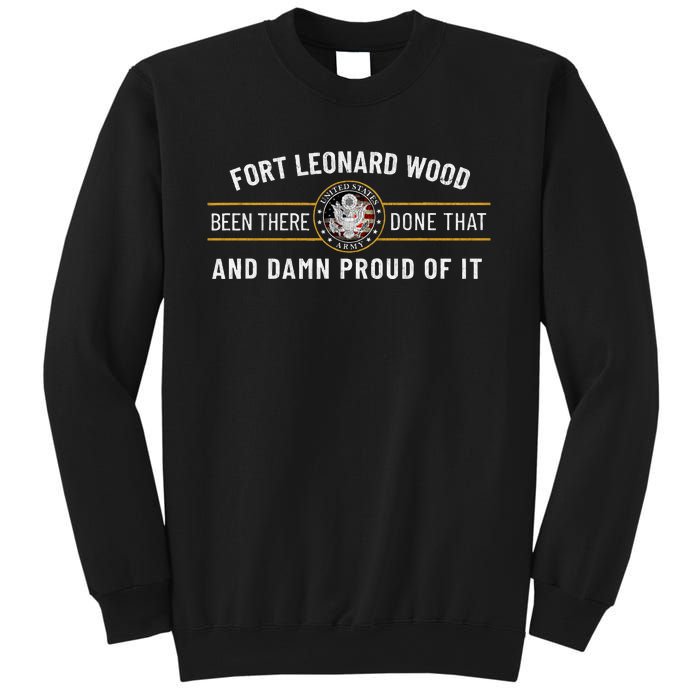 Fort Leonard Wood Missouri Basic Training Alumni Vintage Sweatshirt