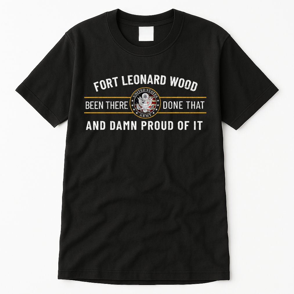 Fort Leonard Wood Missouri Basic Training Alumni Vintage Tall T-Shirt