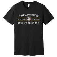 Fort Leonard Wood Missouri Basic Training Alumni Vintage Premium T-Shirt