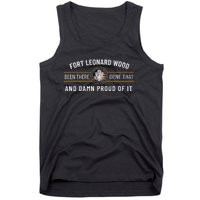 Fort Leonard Wood Missouri Basic Training Alumni Vintage Tank Top