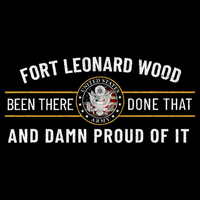 Fort Leonard Wood Missouri Basic Training Alumni Vintage Kids T-Shirt
