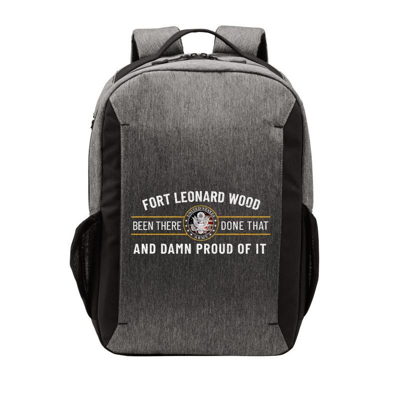 Fort Leonard Wood Missouri Basic Training Alumni Vintage Vector Backpack