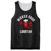 Funny Lobster Wicked Good Lobstah Maine New England Mesh Reversible Basketball Jersey Tank