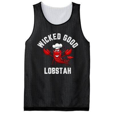 Funny Lobster Wicked Good Lobstah Maine New England Mesh Reversible Basketball Jersey Tank