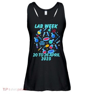 Funny Lab Week 2025 April Ladies Essential Flowy Tank