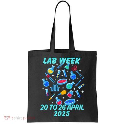 Funny Lab Week 2025 April Tote Bag