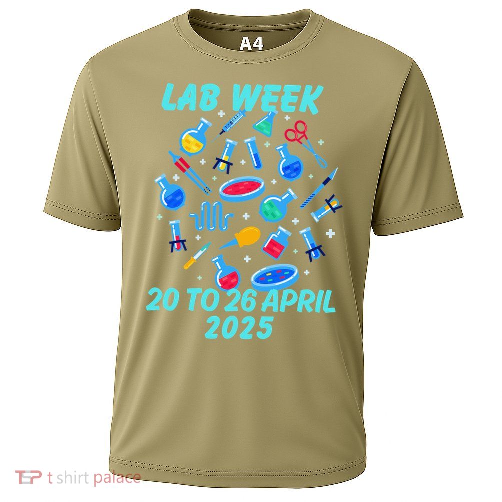 Funny Lab Week 2025 April Cooling Performance Crew T-Shirt