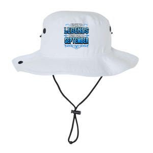 Fishing Legends Were Born In September Birthday Fisherman Legacy Cool Fit Booney Bucket Hat