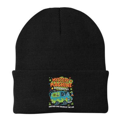 Funny Lab Week 2025 Retro Mystery Machine Of Diagnostics  Knit Cap Winter Beanie