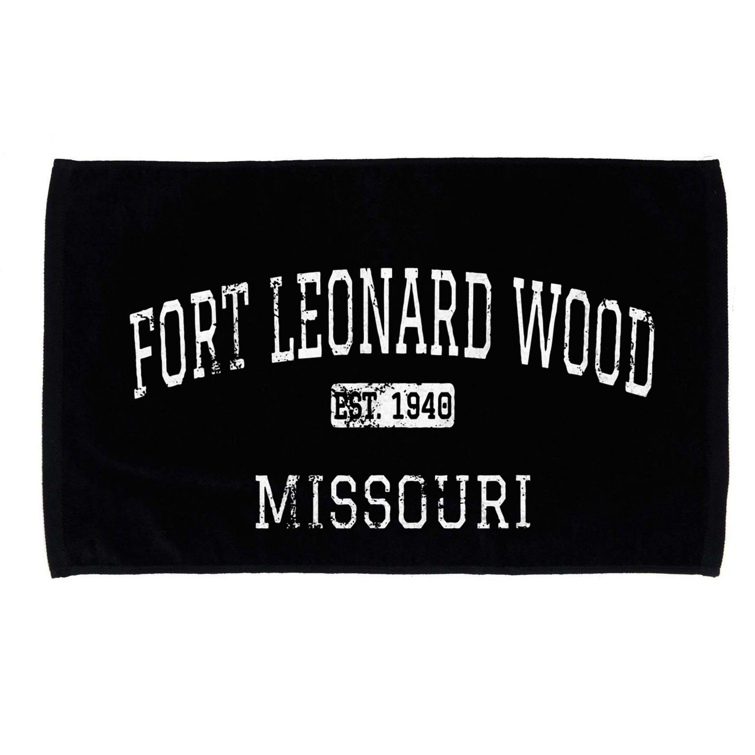 Fort Leonard Wood Missouri Mo Vintage Microfiber Hand Towel