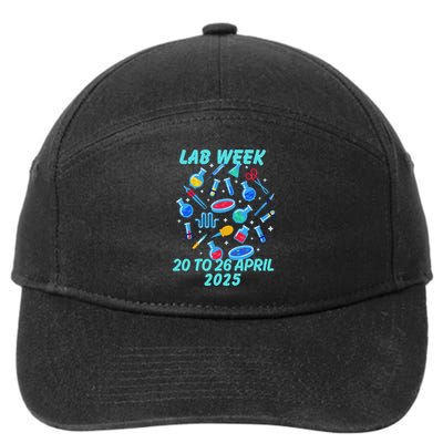 Funny Lab Week 2025 April 7-Panel Snapback Hat