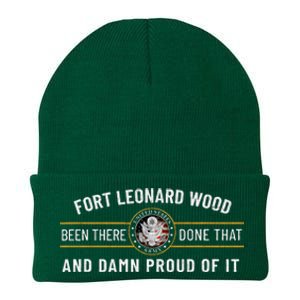 Fort Leonard Wood Missouri Basic Training Alumni Knit Cap Winter Beanie