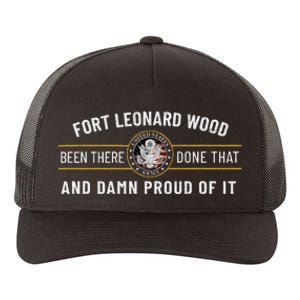 Fort Leonard Wood Missouri Basic Training Alumni Yupoong Adult 5-Panel Trucker Hat