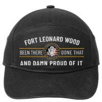 Fort Leonard Wood Missouri Basic Training Alumni 7-Panel Snapback Hat