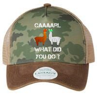 funny llama with hats lama with hat carl what did you do  Legacy Tie Dye Trucker Hat