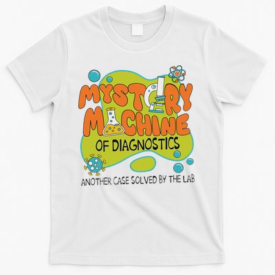 Funny Lab Week 2025 Retro Mystery Machine Of Diagnostics T-Shirt