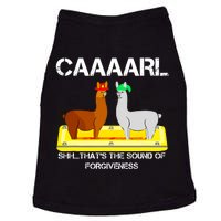 Funny Llama With Hats Lama With Hat Forgiveness Funny Carl Doggie Tank