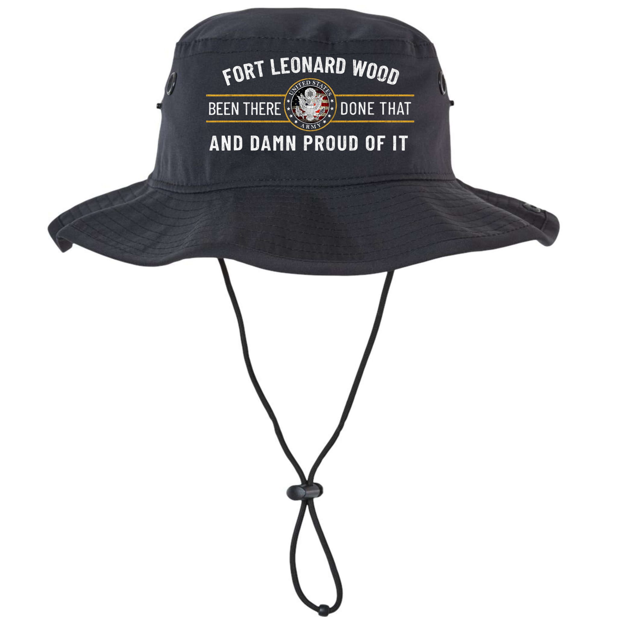 Fort Leonard Wood Missouri Basic Training Alumni Vintage Bucket Hat