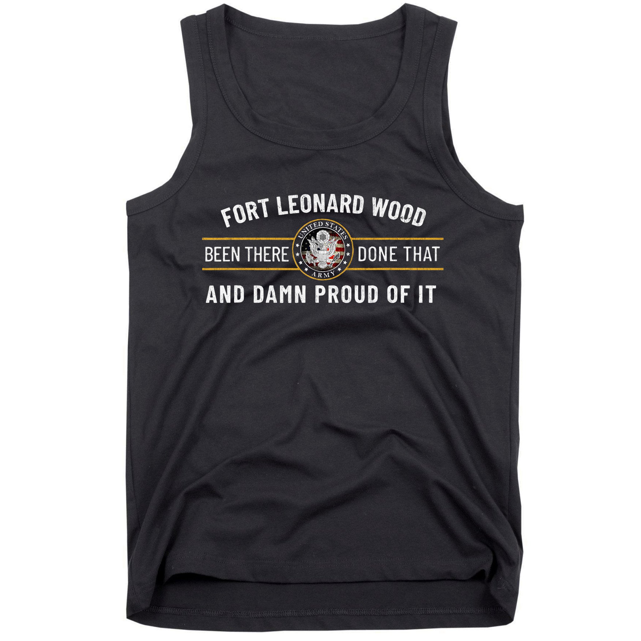 Fort Leonard Wood Missouri Basic Training Alumni Vintage Tank Top