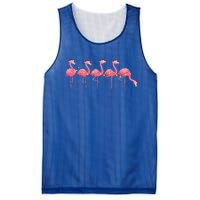 Flamingos Lover Xmas Lighting Santa Pink Flamingo Christmas Gift Mesh Reversible Basketball Jersey Tank