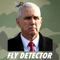 Fly Detector Mike Pence  Legacy Tie Dye Trucker Hat