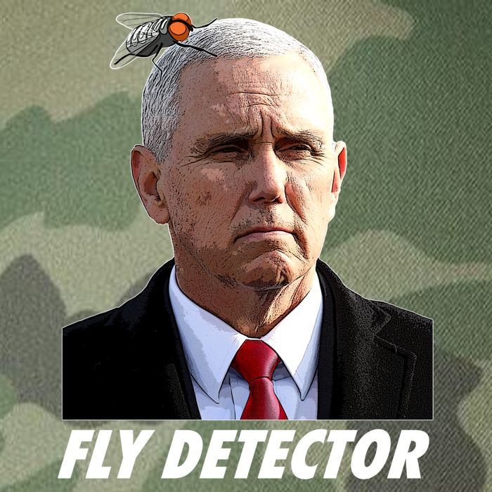 Fly Detector Mike Pence  Legacy Tie Dye Trucker Hat
