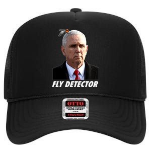 Fly Detector Mike Pence  High Crown Mesh Back Trucker Hat