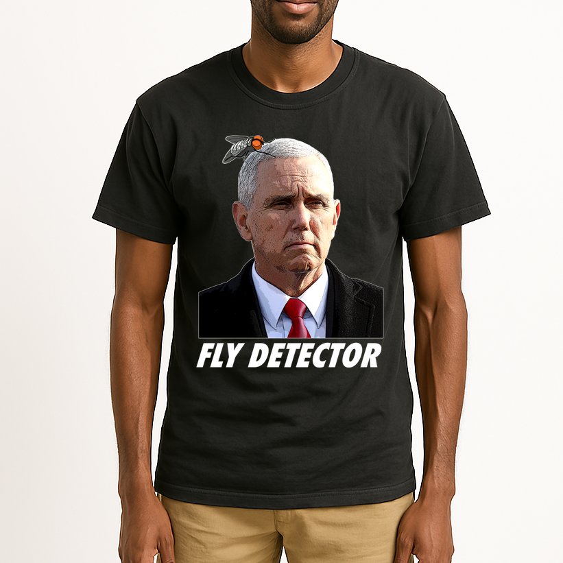 Fly Detector Mike Pence  Tall T-Shirt