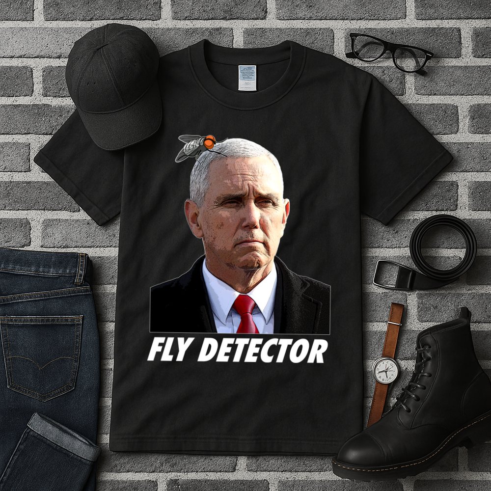 Fly Detector Mike Pence  Tall T-Shirt